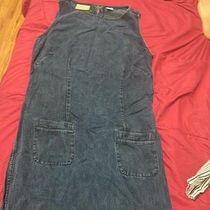 Denim dress for women